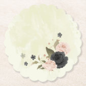 Hochzeit der Blume Untersetzer (Vorderseite)