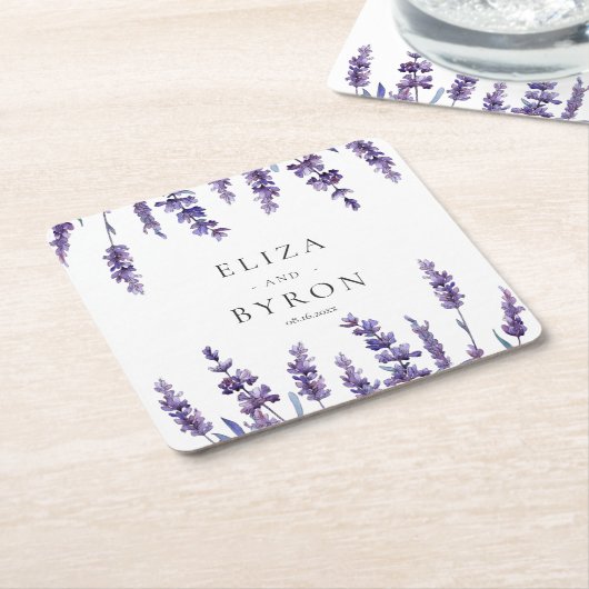 Hochzeit der Blumen Rechteckiger Pappuntersetzer (angewinkelt)