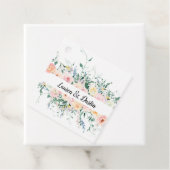 Hochzeit der Blumenbräune Geschenkanhänger (Beispiel)