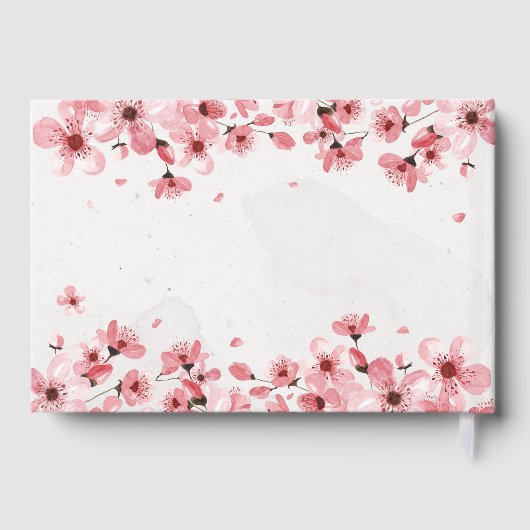 Hochzeit der Blumenkirsche Gästebuch (Rückseite)