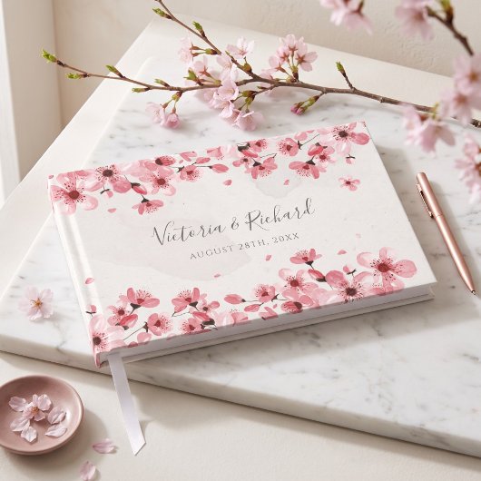 Hochzeit der Blumenkirsche Gästebuch