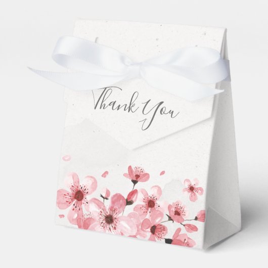 Hochzeit der Blumenkirsche Geschenkschachtel (Vorderseite)