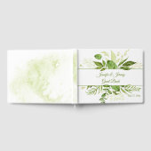 Hochzeit der botanischen Landschaft Gästebuch (Voll)