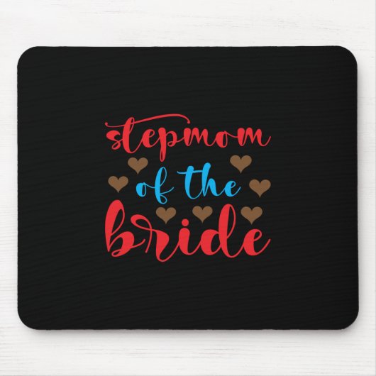Hochzeit der Braut Mousepad (Vorne)