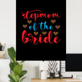Hochzeit der Braut Poster (Heimbüro)