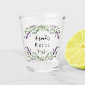 Hochzeit der Brautpaare Schnapsglas (Vorderseite)