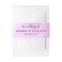 Hochzeit der Einladung Bauchband