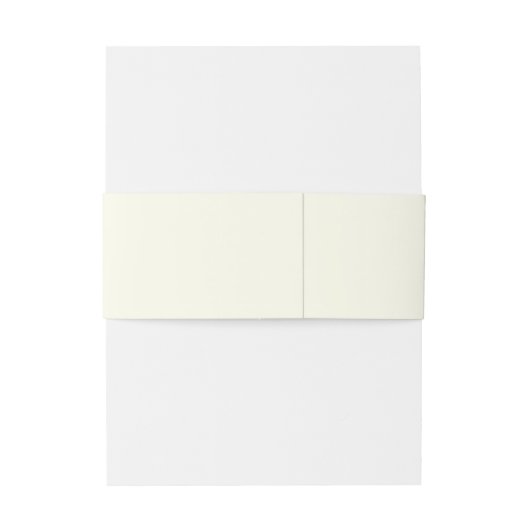 Hochzeit der Elfenbeingoldene Rose Einladungsbanderole (Rückseitenbeispiel)