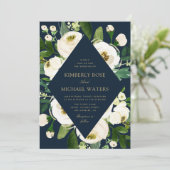 Hochzeit der Elfenbeinküste Einladung (Stehend Vorderseite)