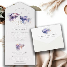 Hochzeit der Fischküste von Lilac