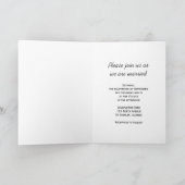 Hochzeit der Gelbblüte Einladung (Innenseite)