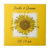 Hochzeit der Gelbblüte Fliese (Vorderseite)