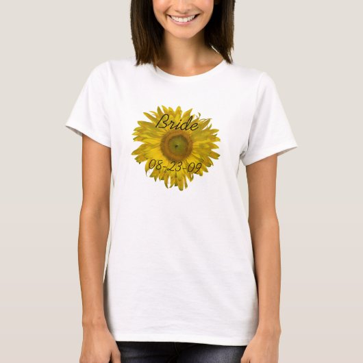 Hochzeit der Gelbblütenblume T-Shirt (Vorderseite)