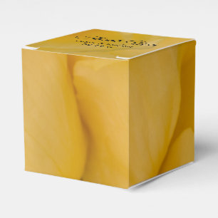 Hochzeit der Gelben Rose Geschenkschachtel