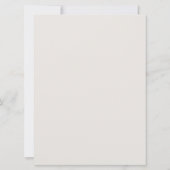 Hochzeit der "Golden Dragonfly" Einladung (Rückseite)