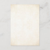 Hochzeit der Goldkrone Hinweiskarte (Rückseite)