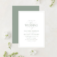 Hochzeit der Grünen Kalligrafie