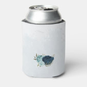 Hochzeit der hellblauen Blume Dosenkühler (Kanne Rückseite)