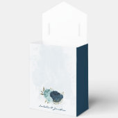 Hochzeit der hellblauen Blume Geschenkschachtel (Offen)