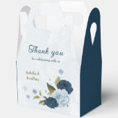 Hochzeit der hellblauen Blume Geschenkschachtel (Offen)