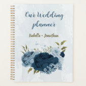 Hochzeit der hellblauen Blume Planer (Vorderseite)