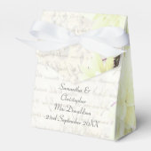 Hochzeit der hübschen blühenden Blume Geschenkschachtel (Vorderseite)