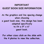 Hochzeit der italienischen Marine Lemon Gästebuch