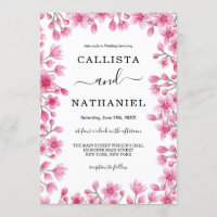 Hochzeit der japanischen Cherry Blossom