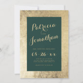 Hochzeit der Kalligraphie-Kalligrafie-Hochzeit in  Einladung (Vorderseite)