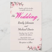 Hochzeit der Kirschblüten aus Japan (Vorderseite)