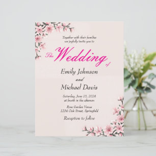 Hochzeit der Kirschblüten aus Japan