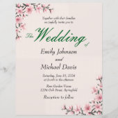 Hochzeit der Kirschblüten aus Japan (Vorderseite)