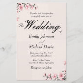 Hochzeit der Kirschblüten aus Japan (Vorderseite)