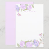 Hochzeit der lila Rose (Vorne/Hinten)