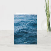 Hochzeit der Marine Einladung (Rückseite)