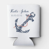 Hochzeit der Marine und der Korallenriffe Dosenkühler (Rückseite)