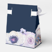 Hochzeit der Marine und der Lilac-Rose Geschenkschachtel (Rückseite)