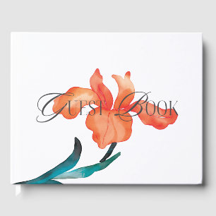 Hochzeit der mexikanischen Fiesta Blume Watercolor Gästebuch