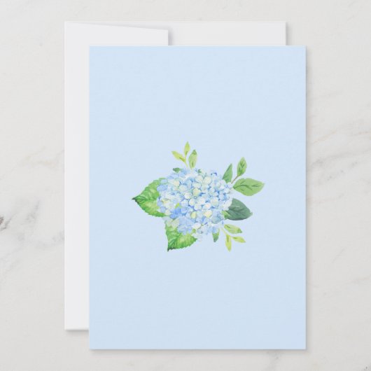 Hochzeit der modernen Bläschen Einladung (Rückseite)