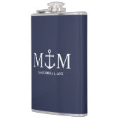 Hochzeit der Nautic Navy Flachmann (Links)