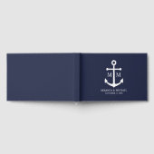 Hochzeit der Nautic Navy Gästebuch (Voll)