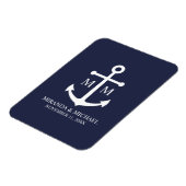 Hochzeit der Nautic Navy Magnet (Linke Seite)