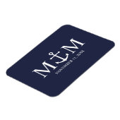 Hochzeit der Nautic Navy Magnet (Linke Seite)
