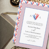 Hochzeit der Nautical Liebe Hummer Einladung