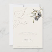 Hochzeit der Olive-Verzweigung Wasserfarbe speiche (Vorderseite)