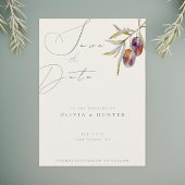 Hochzeit der Olive-Verzweigung Wasserfarbe speiche