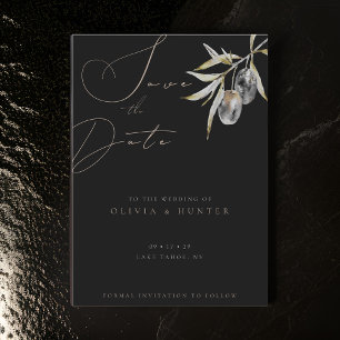 Hochzeit der Olive-Verzweigung Wasserfarbe speiche