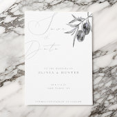 Hochzeit der Olive-Verzweigung Wasserfarbe speiche