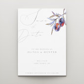 Hochzeit der Olive-Verzweigung Wasserfarbe speiche