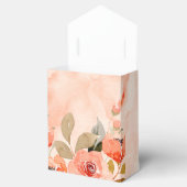 Hochzeit der Orangen Wasserfarbe Geschenkschachtel (Geöffnet)